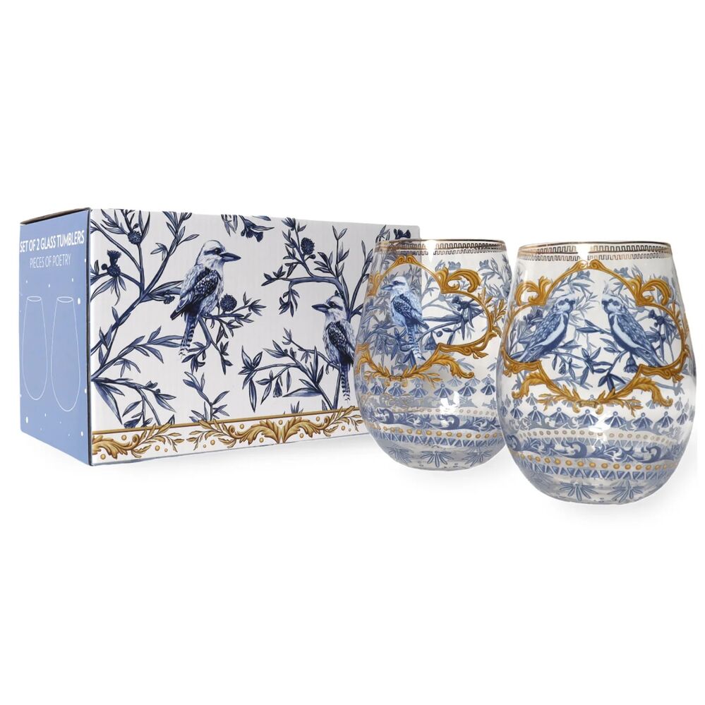 La La Land Pieces Of Poetry - Large Glass Tumblers