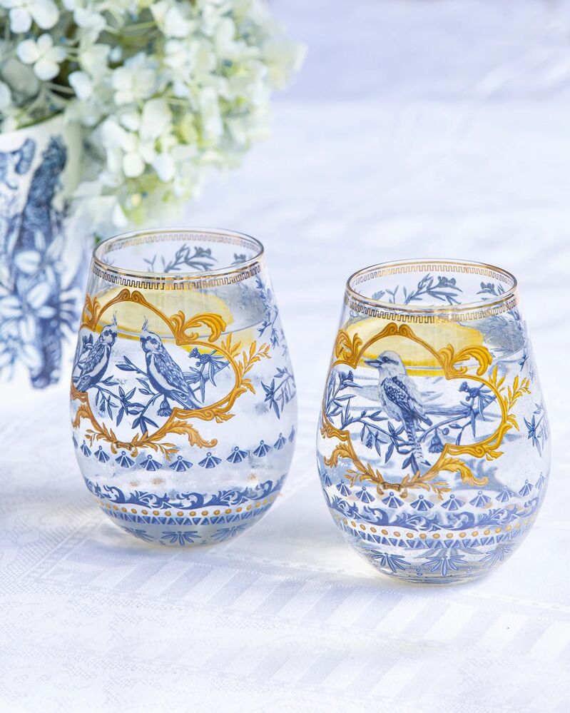 La La Land Pieces Of Poetry - Large Glass Tumblers