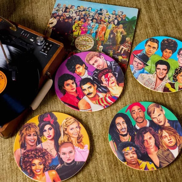 La La Land Tribute Artists - Melamine Plate Set Music Edition