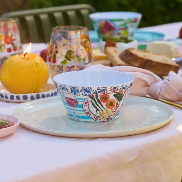 La La Land Italian Summer - Melamine Bowl Set
