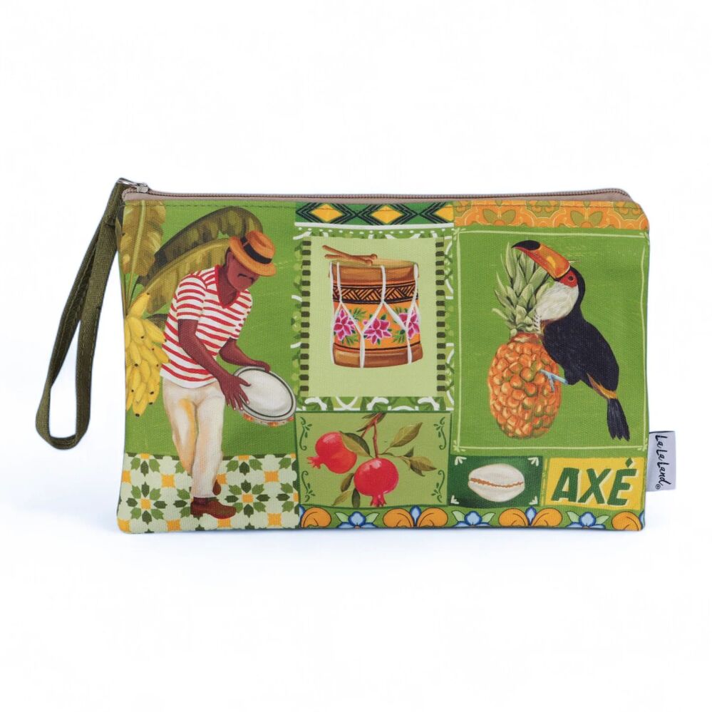 La La Land Brazilian Summer - Clutch Purse Grid