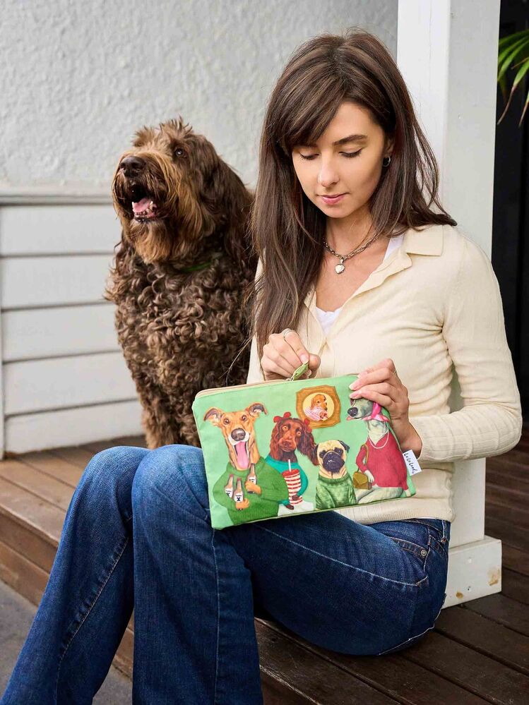 La La Land Family Portrait - Clutch Purse