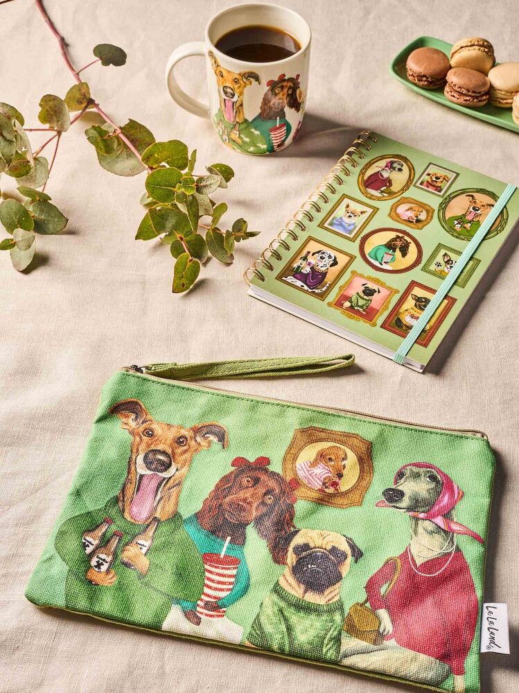 La La Land Family Portrait - Clutch Purse
