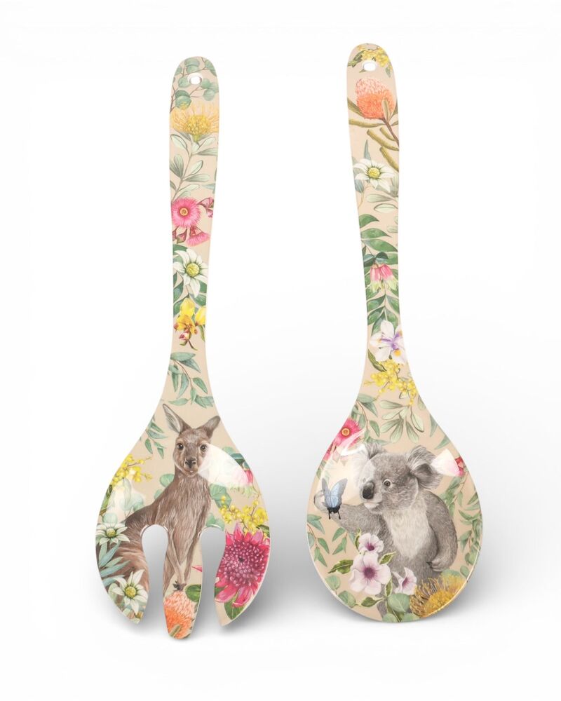 La La Land Bush Beauties - Salad Servers