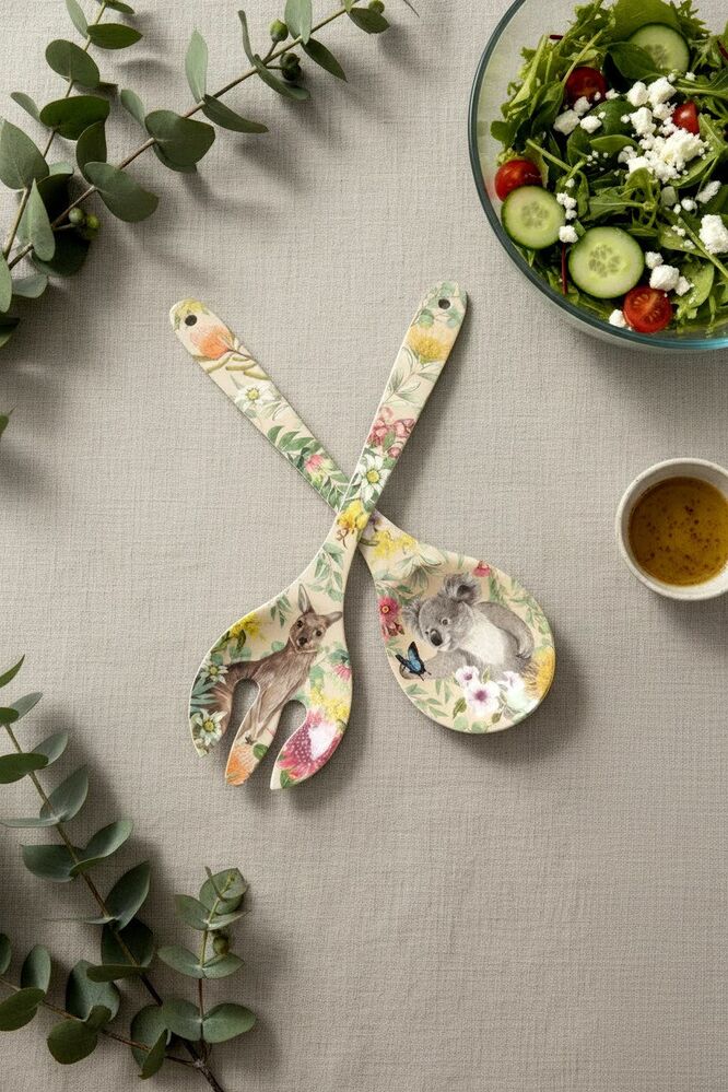 La La Land Bush Beauties - Salad Servers