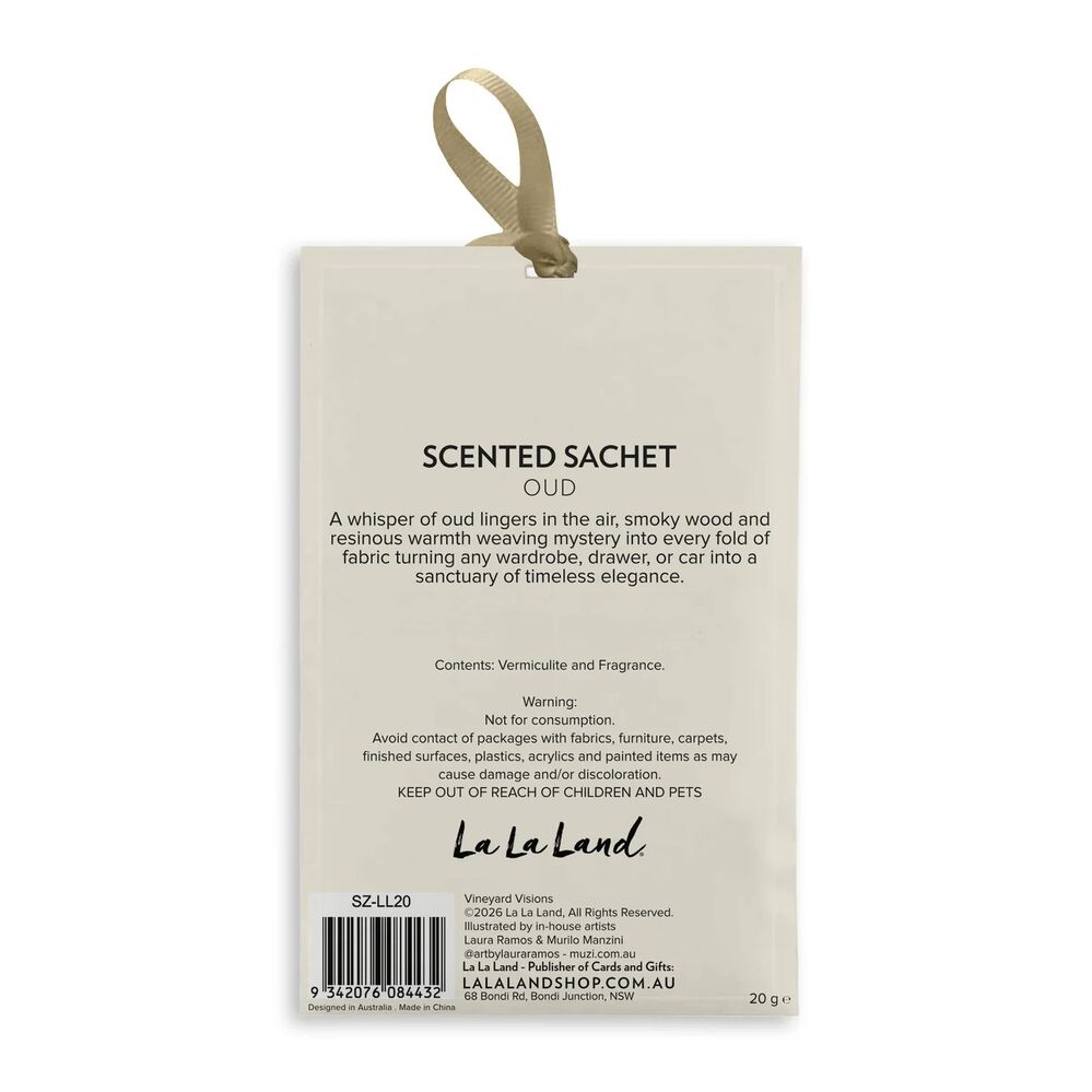La La Land Vineyard Visions - Scented Sachet