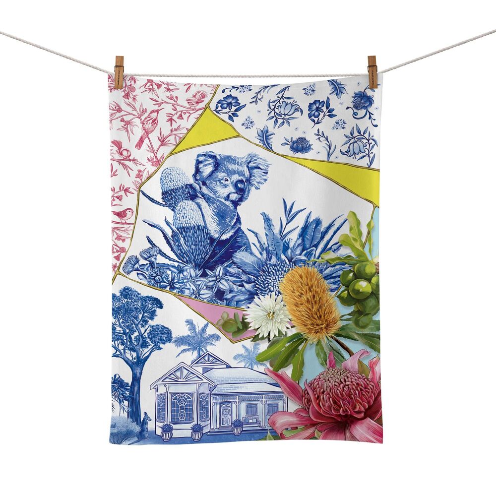La La Land Pieces Of Poetry - Tea Towel