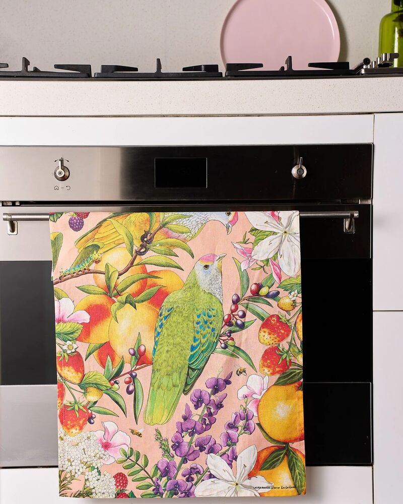 La La Land Bountiful Harvest - Tea Towel