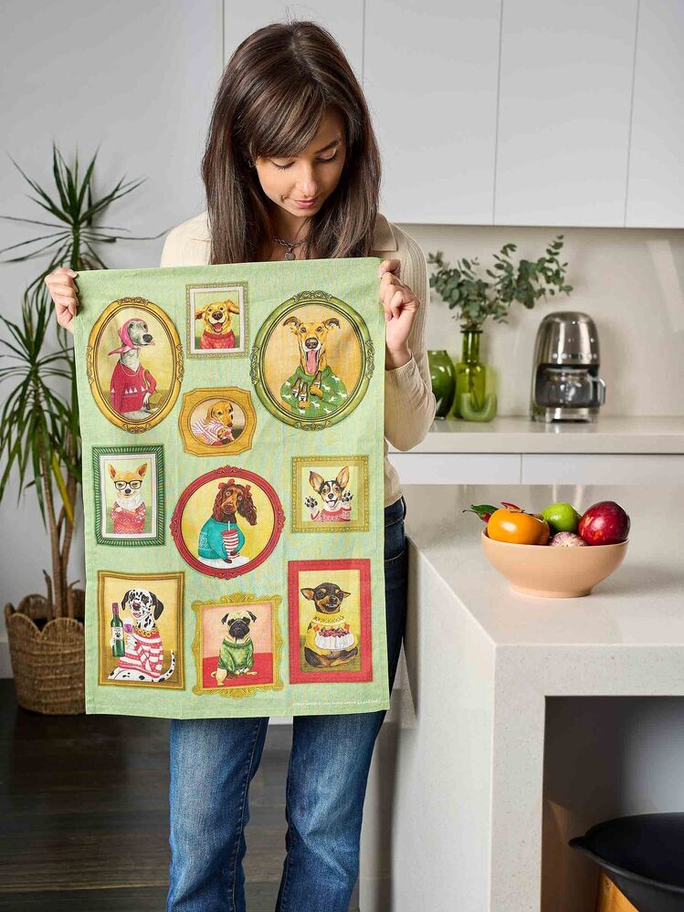 La La Land Family Portrait - Tea Towel