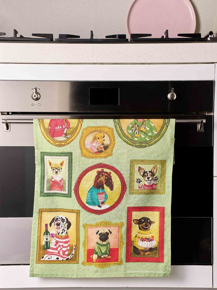 La La Land Family Portrait - Tea Towel