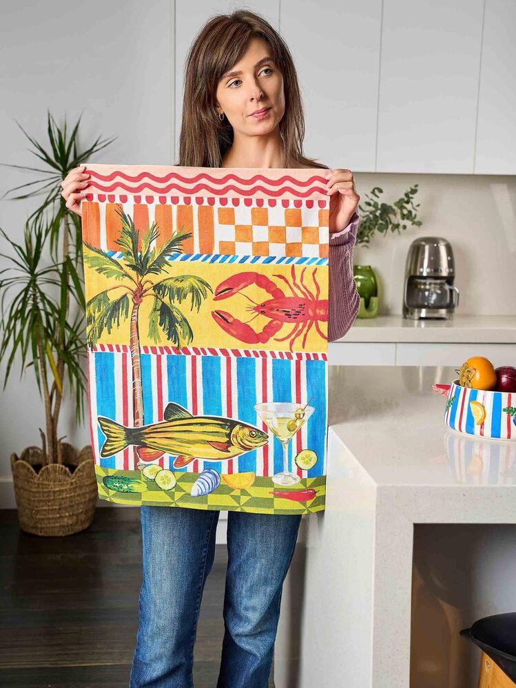 La La Land Seaview - Tea Towel