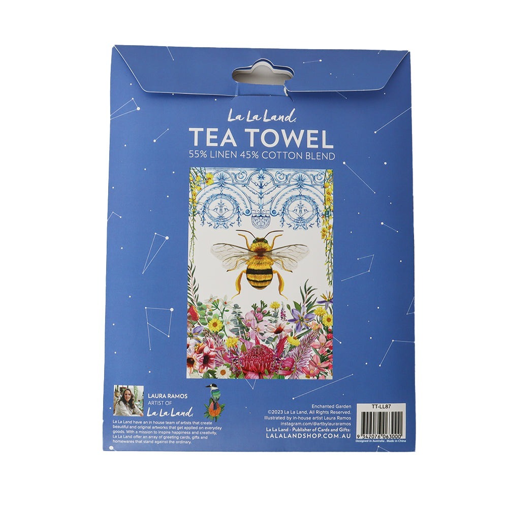 La La Land Enchanted Garden - Tea Towel