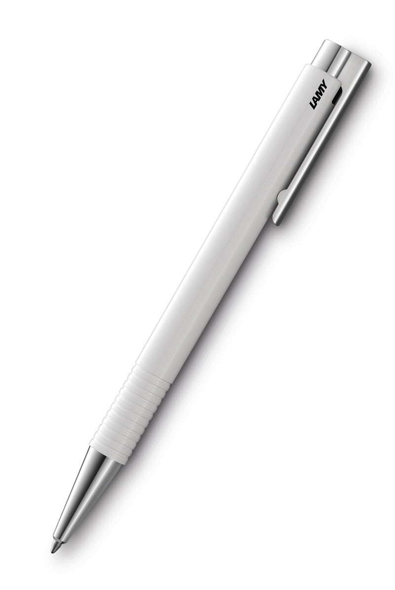 LAMY LOGO PLUS Ballpoint Pen - White in Gift Box