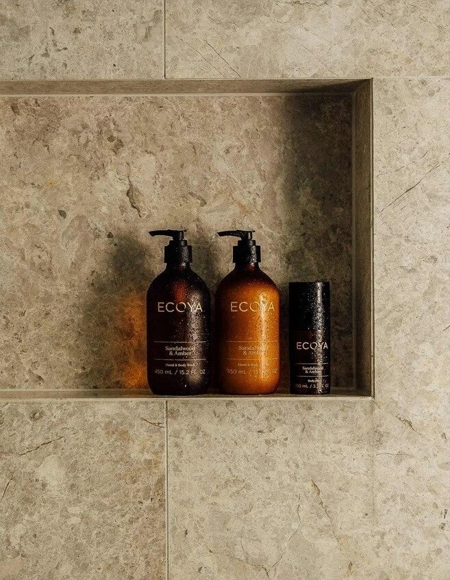 Ecoya Hand & Body Lotion - Sandalwood & Amber