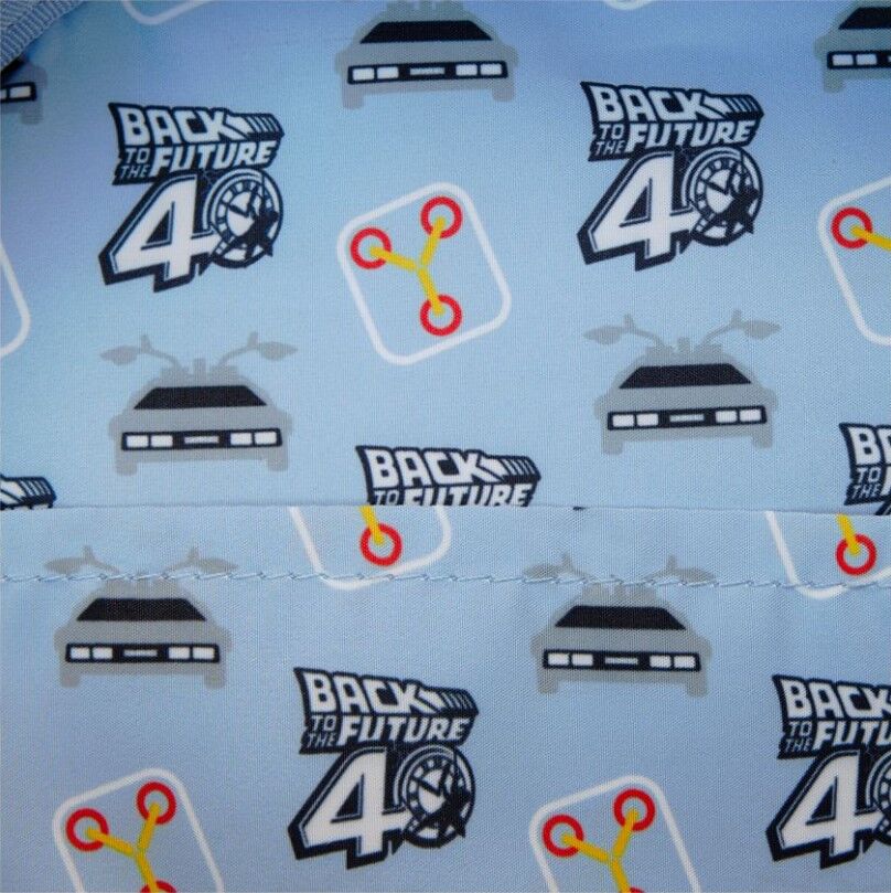 Loungefly Back to the Future - 40th Anniversary Mini Backpack