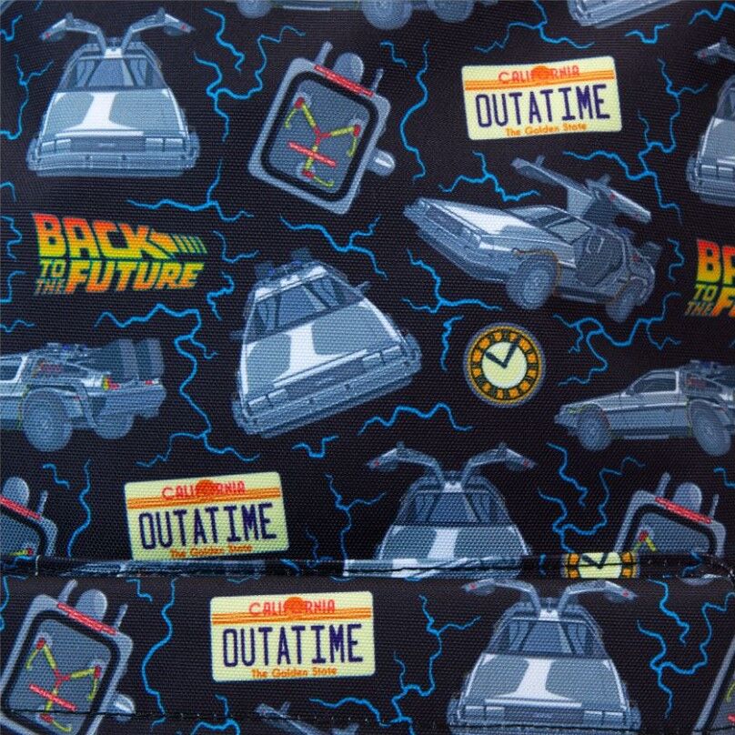Loungefly Back to the Future - 40th Anniversary Nylon Backpack