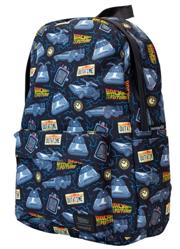 Loungefly Back to the Future - 40th Anniversary Nylon Backpack