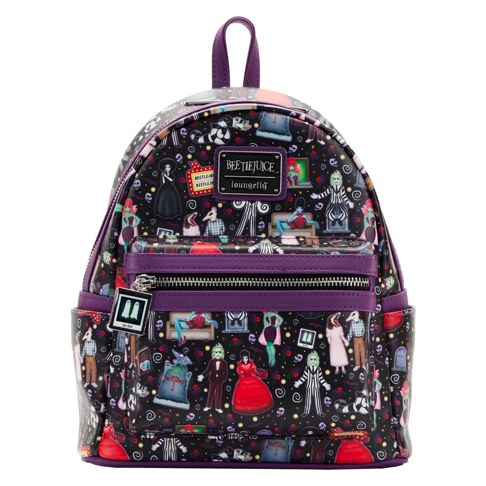 Loungefly Beetlejuice - Icons Mini Backpack