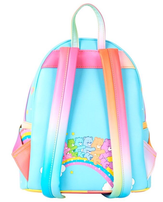 Loungefly Care Bears - Rainbow Mini Backpack