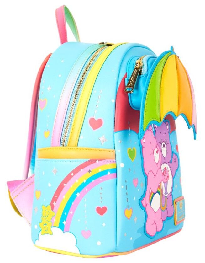 Loungefly Care Bears - Rainbow Mini Backpack