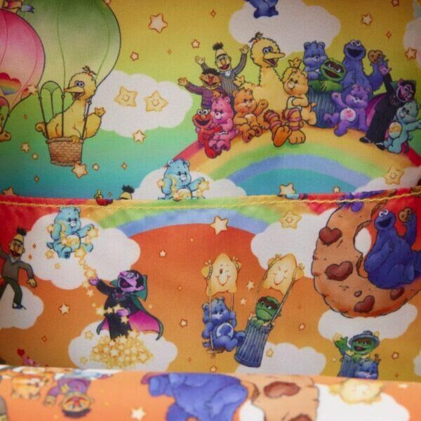 Loungefly Care Bears x Sesame Street - Mini Backpack