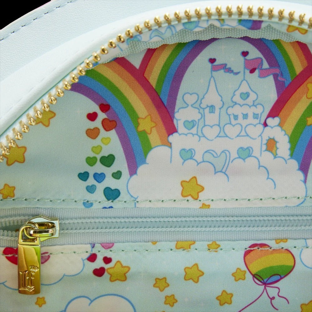 Loungefly Care Bears - Funshine Bear Rainbow Swing Crossbody Bag
