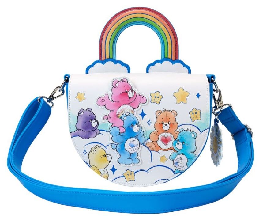 Loungefly Care Bears - Rainbow Handle Crossbody Bag