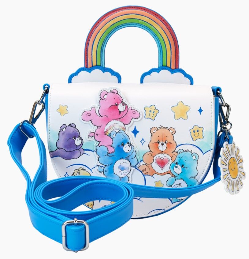 Loungefly Care Bears - Rainbow Handle Crossbody Bag