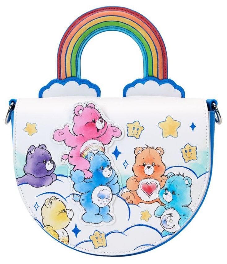 Loungefly Care Bears - Rainbow Handle Crossbody Bag