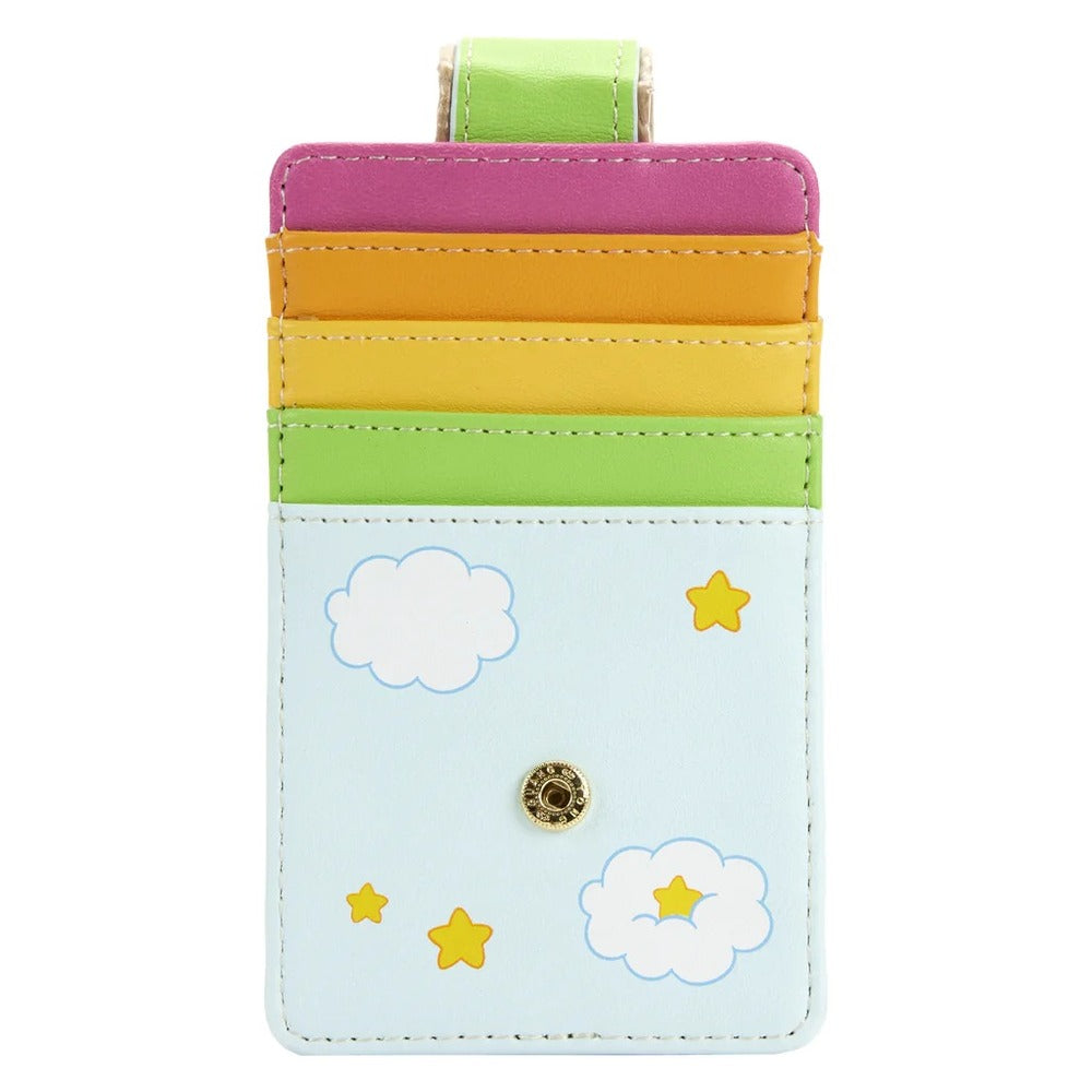 Loungefly Care Bears - Funshine Bear Rainbow Swing Card Holder