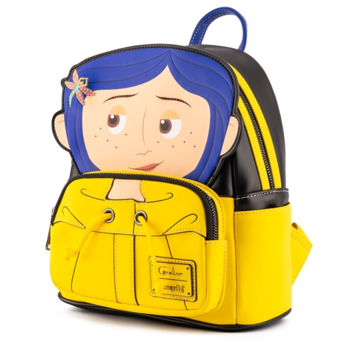 Loungefly Coraline - Rain Coat Mini Backpack