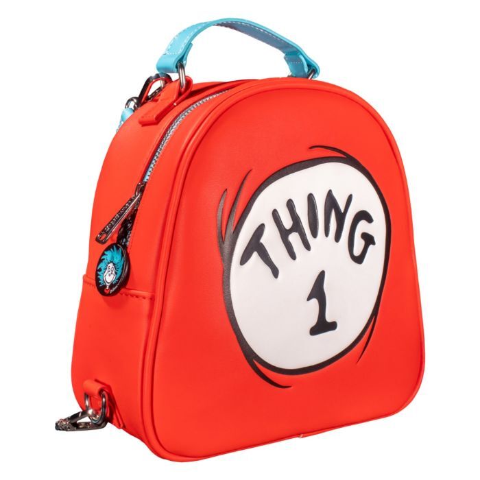 Loungefly Dr Seuss - Cat In The Hat Thing 1 And 2 Mini Backpack