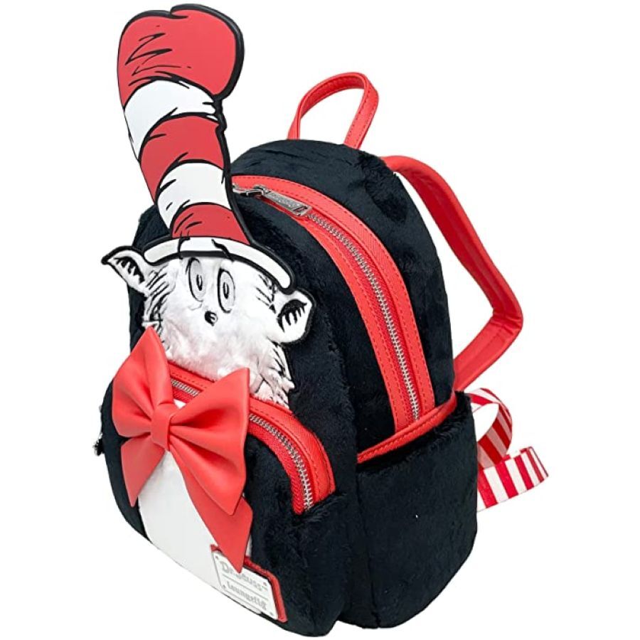 Loungefly Dr Seuss - Cat in the Hat Faux Fur Cosplay Backpack