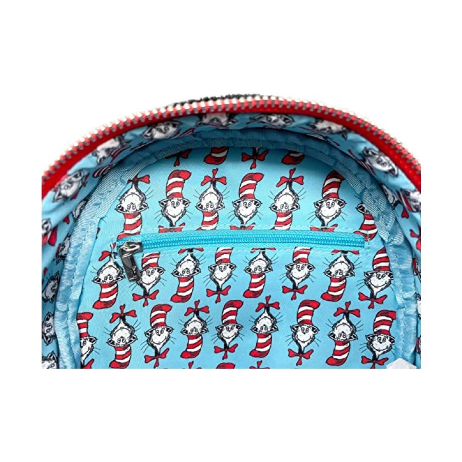 Loungefly Dr Seuss - Cat in the Hat Faux Fur Cosplay Backpack