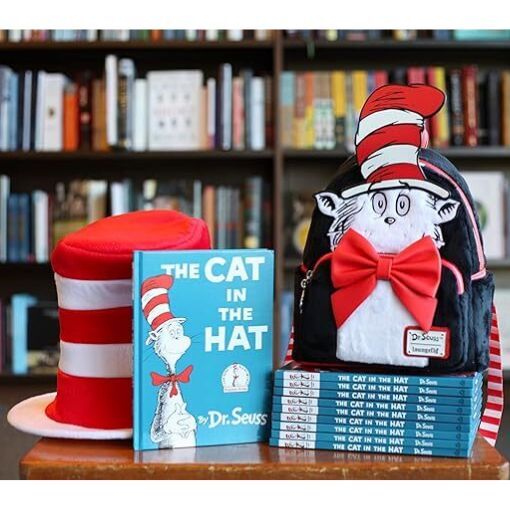 Loungefly Dr Seuss - Cat in the Hat Faux Fur Cosplay Backpack