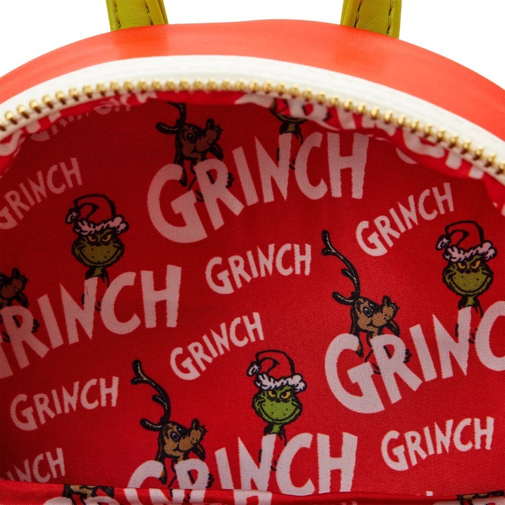 Loungefly Dr Seuss The Grinch - Heart Size Mini Backpack