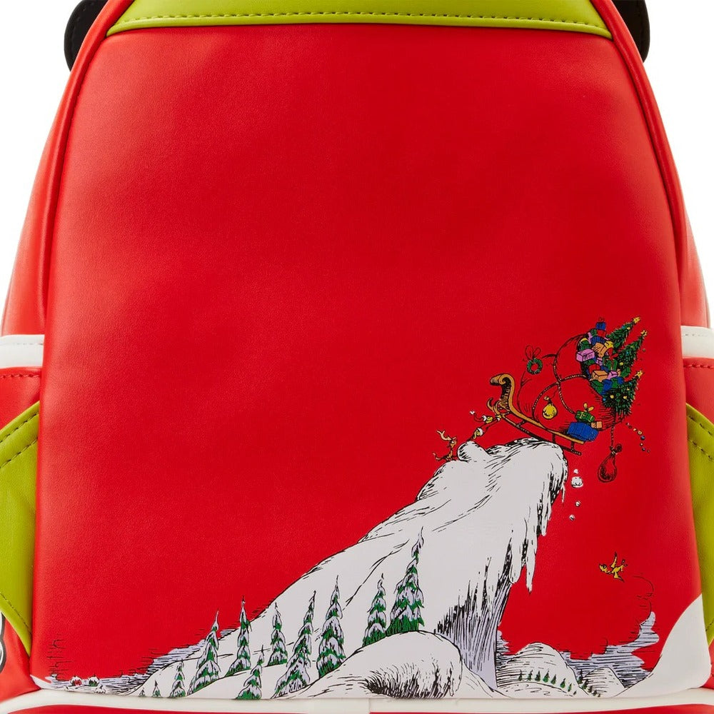 Loungefly Dr Seuss The Grinch - Heart Size Mini Backpack