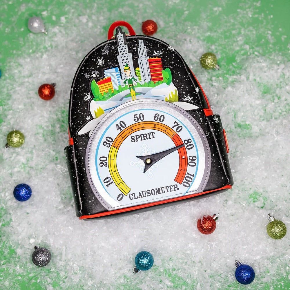 Loungefly Elf - Clausometer Light-up Mini Backpack