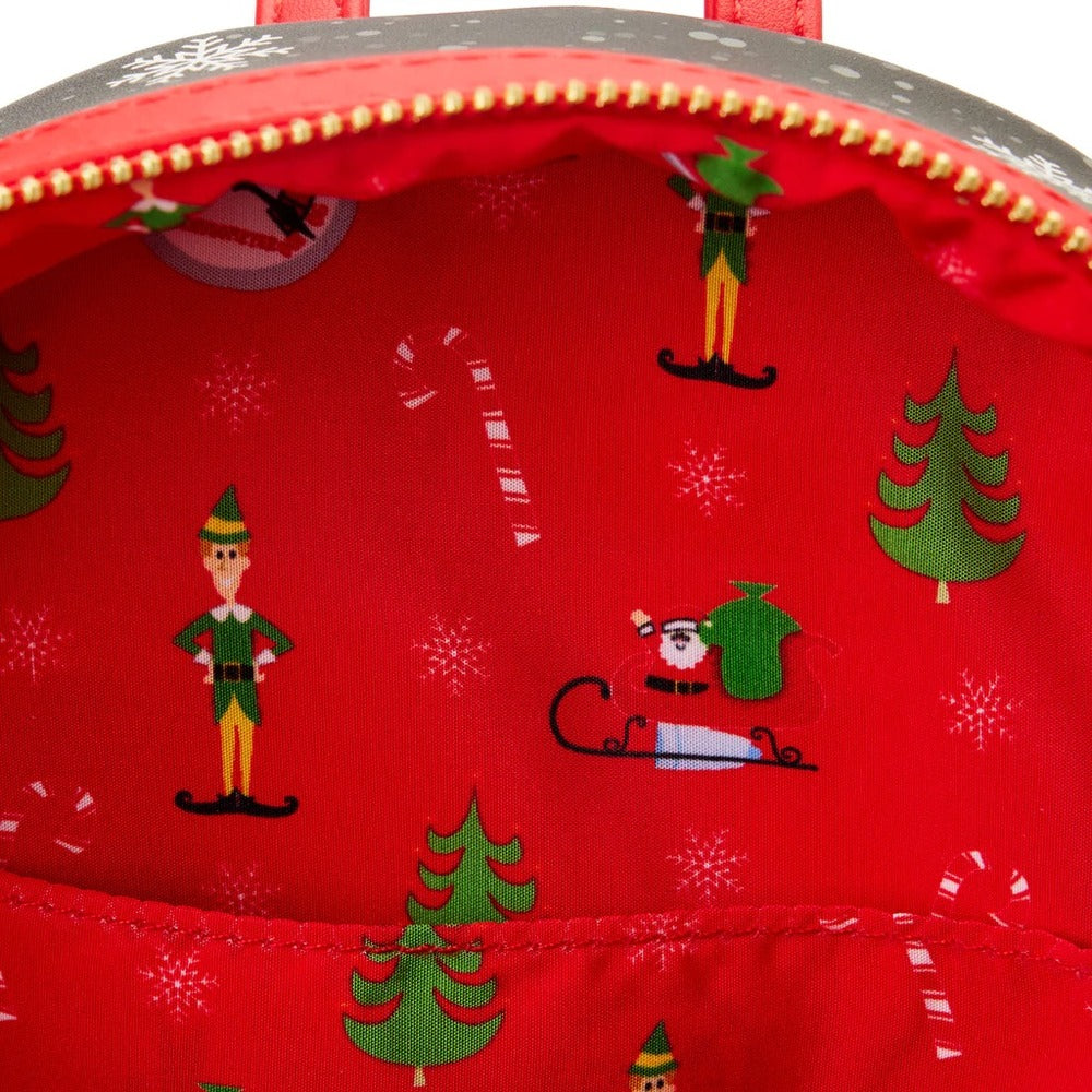 Loungefly Elf - Clausometer Light-up Mini Backpack