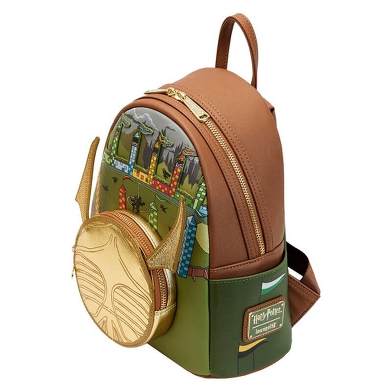 Loungefly Harry Potter - Golden Snitch Mini Backpack