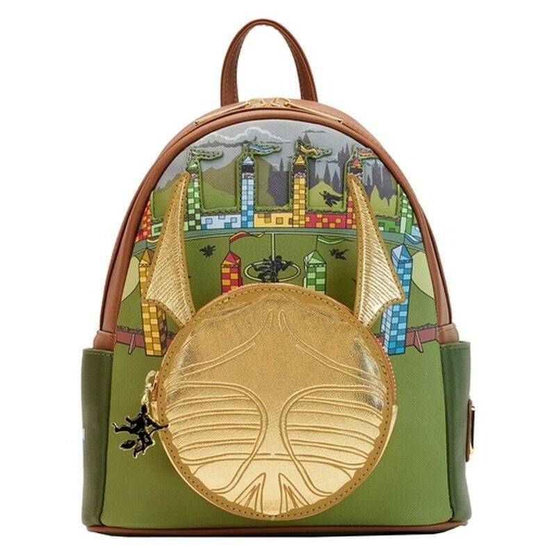 Loungefly Harry Potter - Golden Snitch Mini Backpack