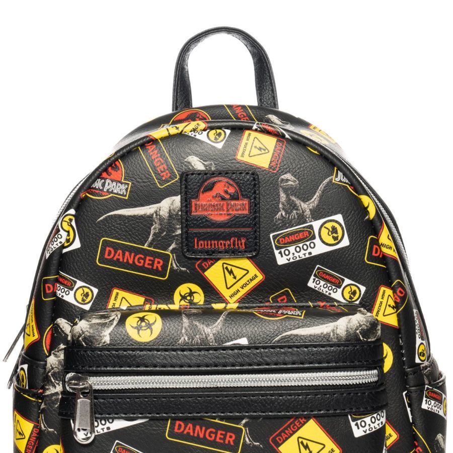 Loungefly Jurassic Park - Warning Signs US Exclusive Mini Backpack
