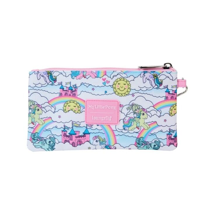 Loungefly My Little Pony - Sky Scene All-Over Print Nylon Wristlet Wallet
