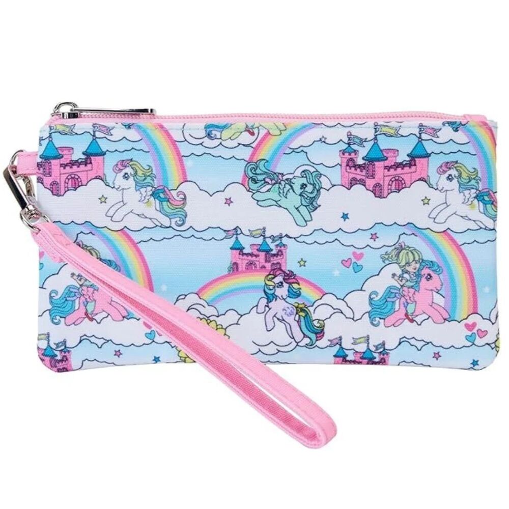 Loungefly My Little Pony - Sky Scene All-Over Print Nylon Wristlet Wallet