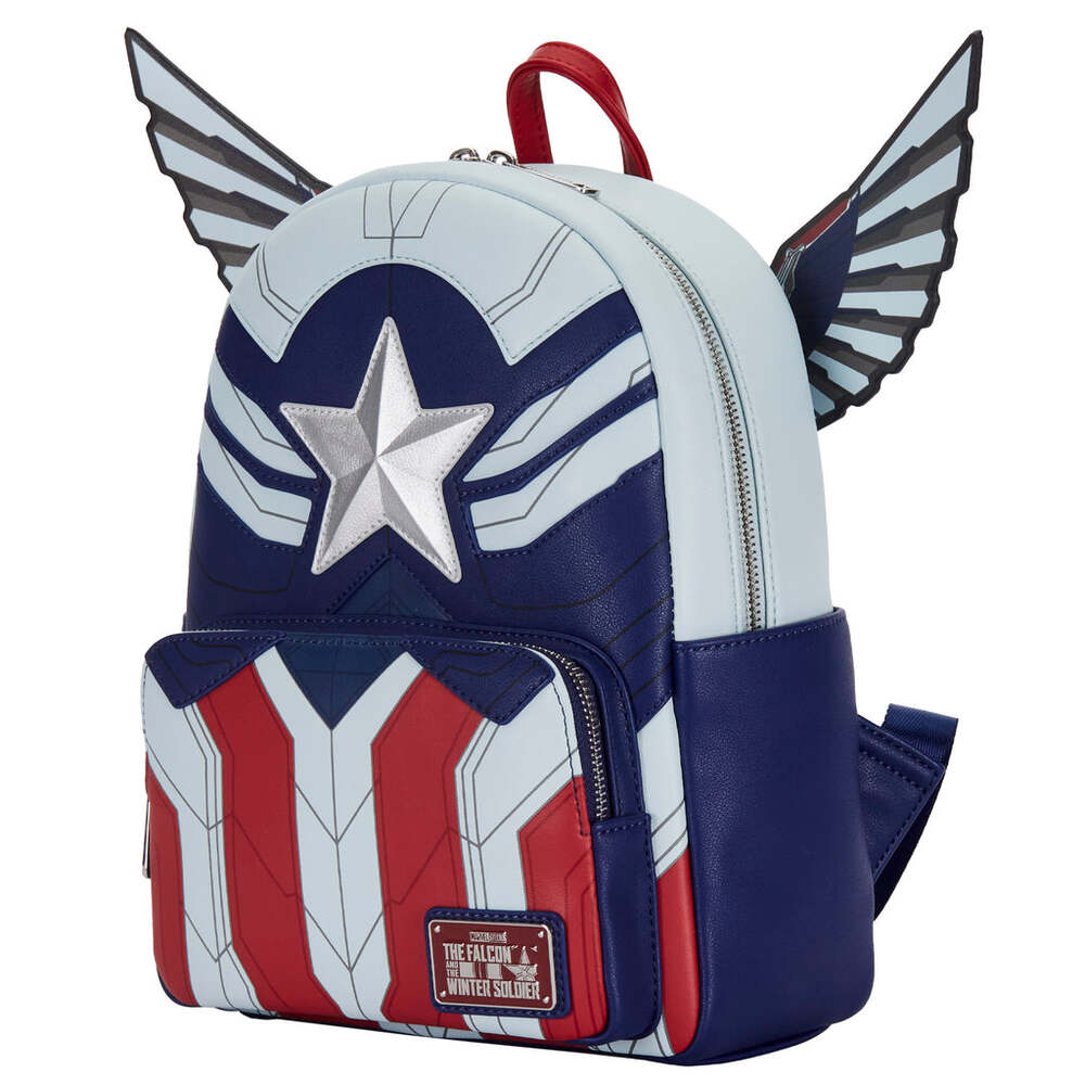 Loungefly Marvel - Falcon Captain America Mini Backpack