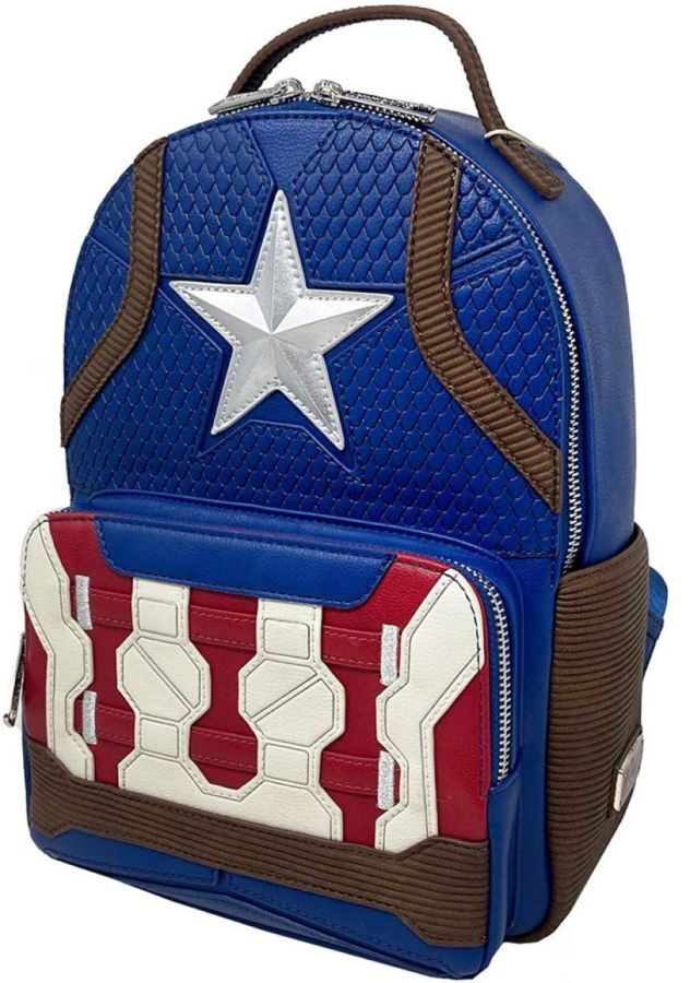 Loungefly Marvel - Captain America Costume US Exclusive Mini Backpack