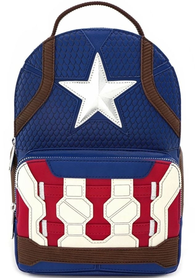 Loungefly Marvel - Captain America Costume US Exclusive Mini Backpack