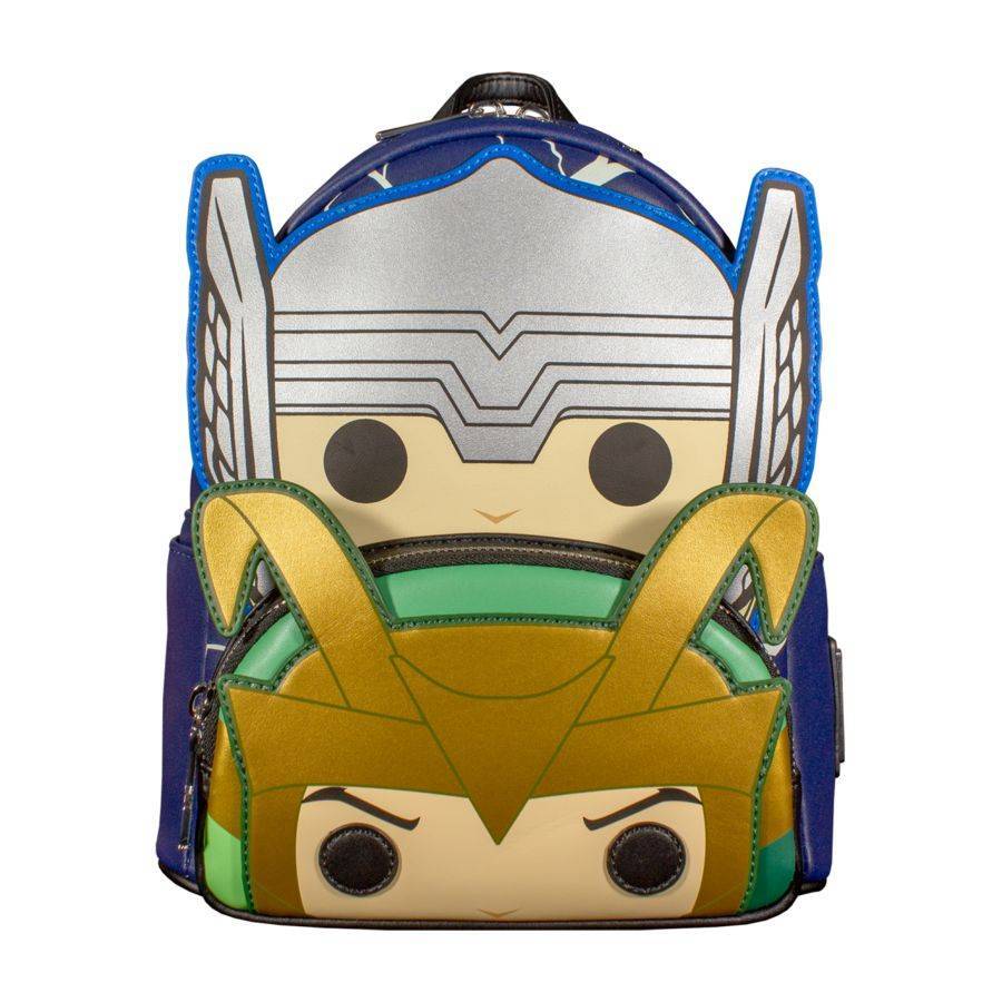 Loungefly Marvel - Thor & Loki Mini Backpack