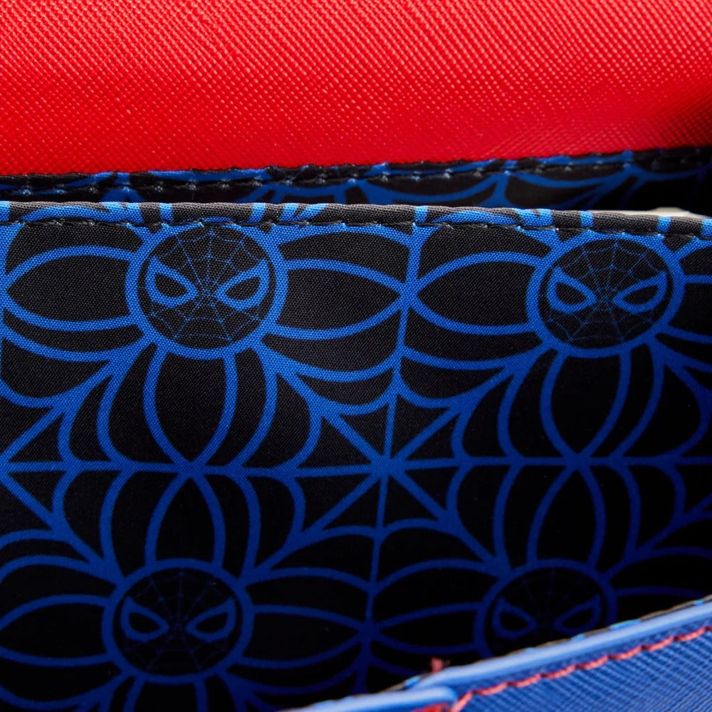 Loungefly Marvel - Spider-Man Colour Block Crossbody Bag