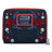 Loungefly Marvel - Captain America Floral Shield Zip Around Wallet
